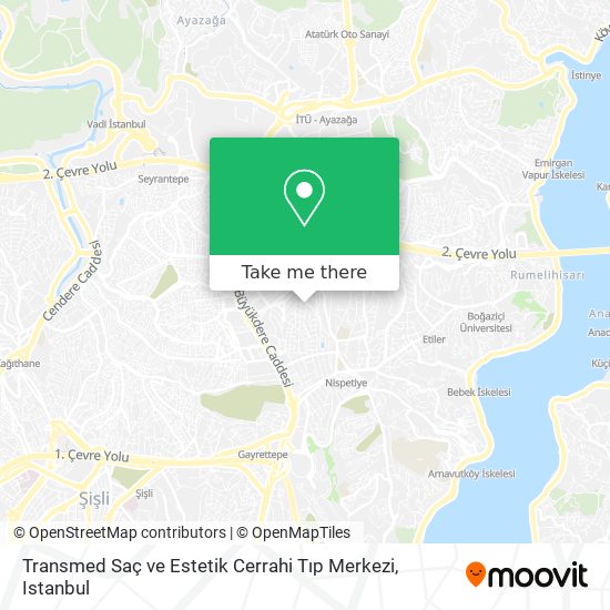 Transmed Saç ve Estetik Cerrahi Tıp Merkezi map