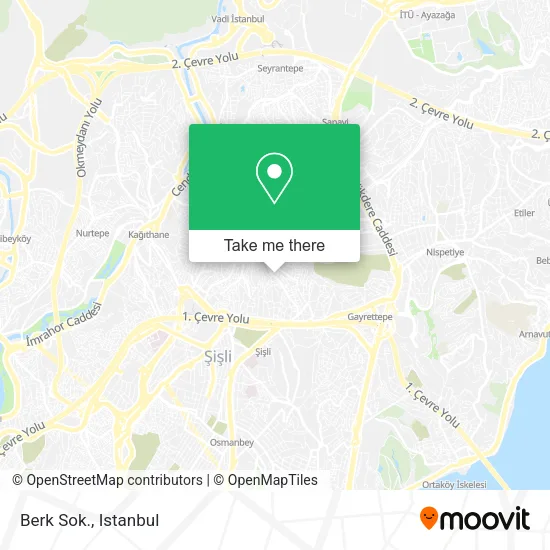 Berk Sok. map