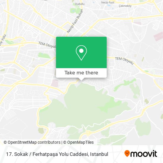 17. Sokak / Ferhatpaşa Yolu Caddesi map