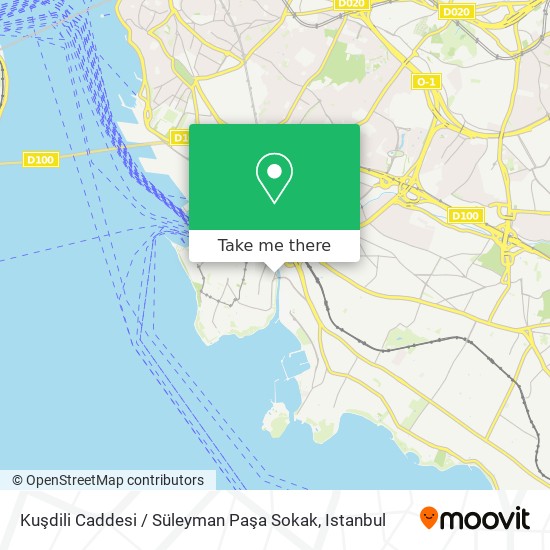 Kuşdili Caddesi / Süleyman Paşa Sokak map