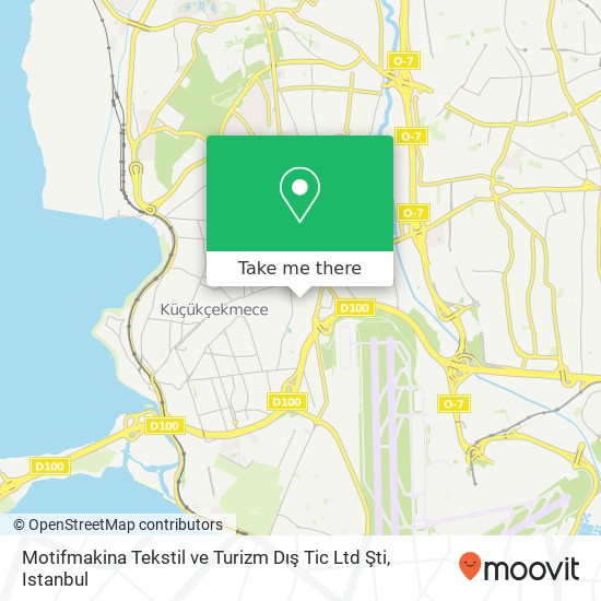 Motifmakina Tekstil ve Turizm Dış Tic Ltd Şti map