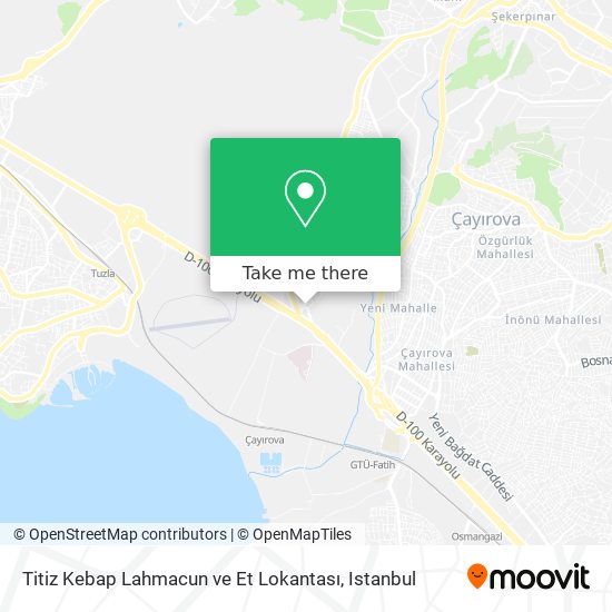 Titiz Kebap Lahmacun ve Et Lokantası map