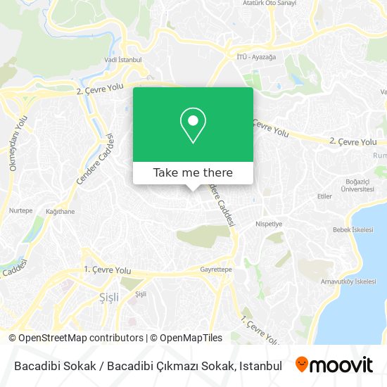 Bacadibi Sokak / Bacadibi Çıkmazı Sokak map