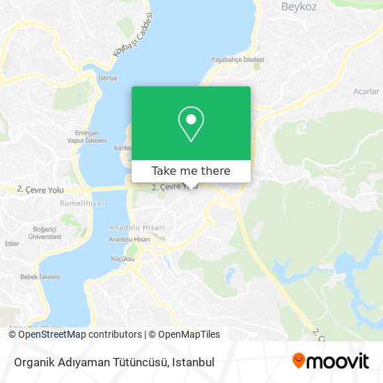 Organik Adıyaman Tütüncüsü map