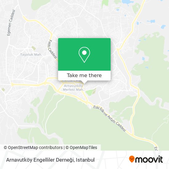 Arnavutköy Engelliler Derneği map