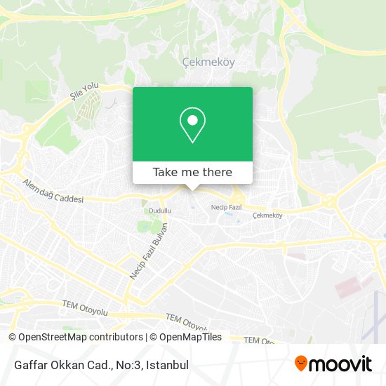Gaffar Okkan Cad., No:3 map