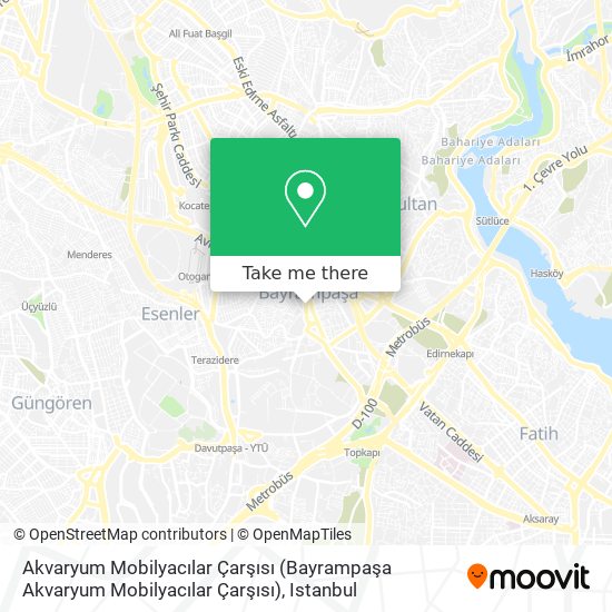 Akvaryum Mobilyacılar Çarşısı map