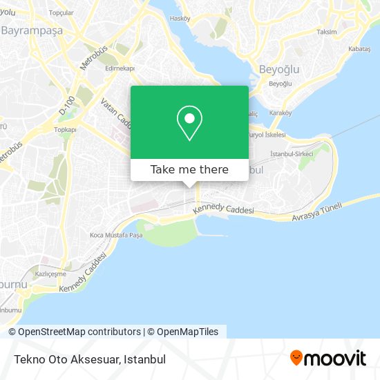 Tekno Oto Aksesuar map