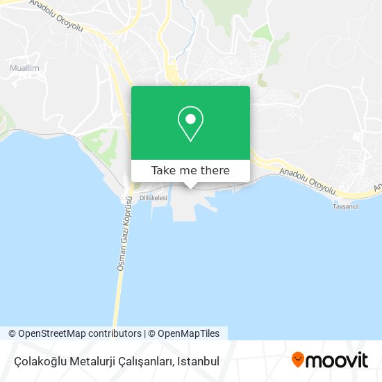 Çolakoğlu Metalurji Çalışanları map
