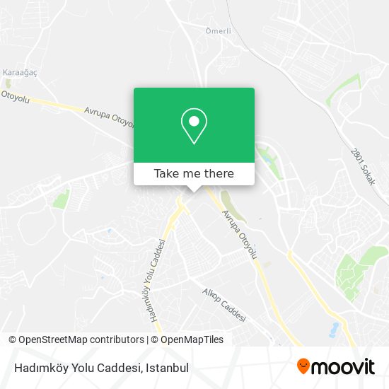 Hadımköy Yolu Caddesi map