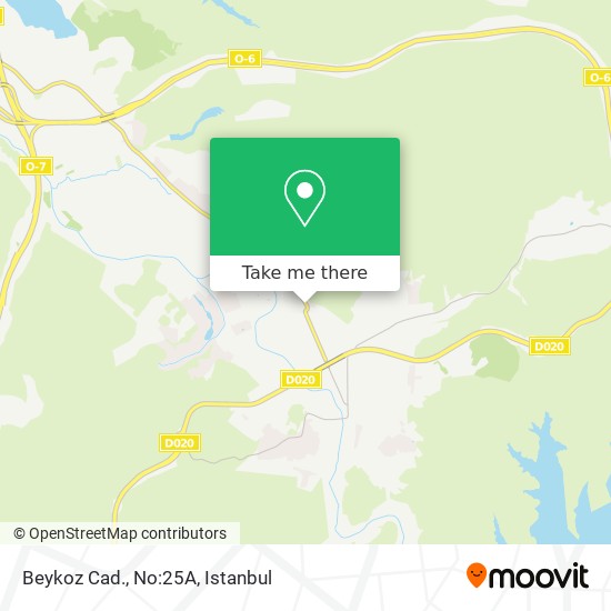 Beykoz Cad., No:25A map