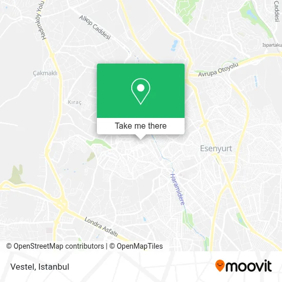Vestel map
