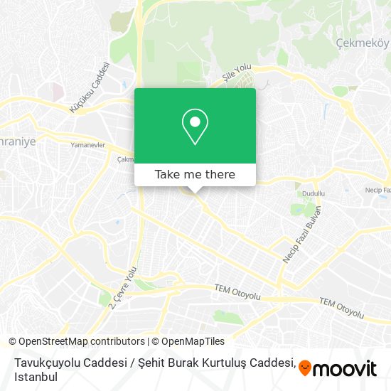 Tavukçuyolu Caddesi / Şehit Burak Kurtuluş Caddesi map