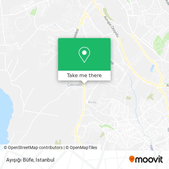 Ayışığı Büfe map