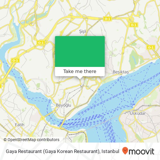 Gaya Restaurant (Gaya Korean Restaurant) map