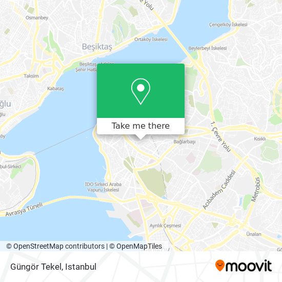 Güngör Tekel map