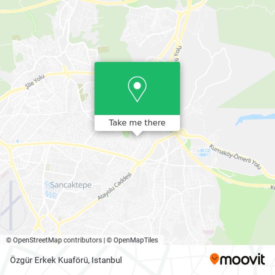 Özgür Erkek Kuaförü map