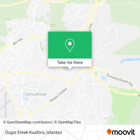 Özgür Erkek Kuaförü map