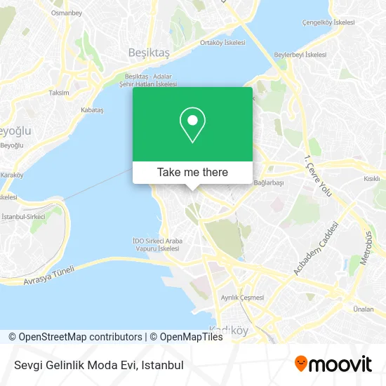 Sevgi Gelinlik Moda Evi map