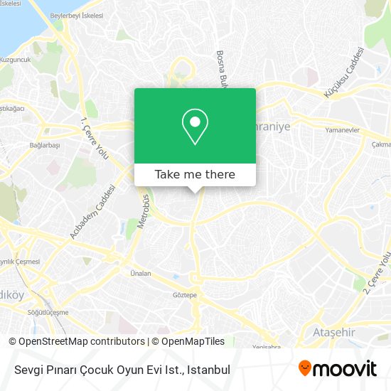 Sevgi Pınarı Çocuk Oyun Evi Ist. map