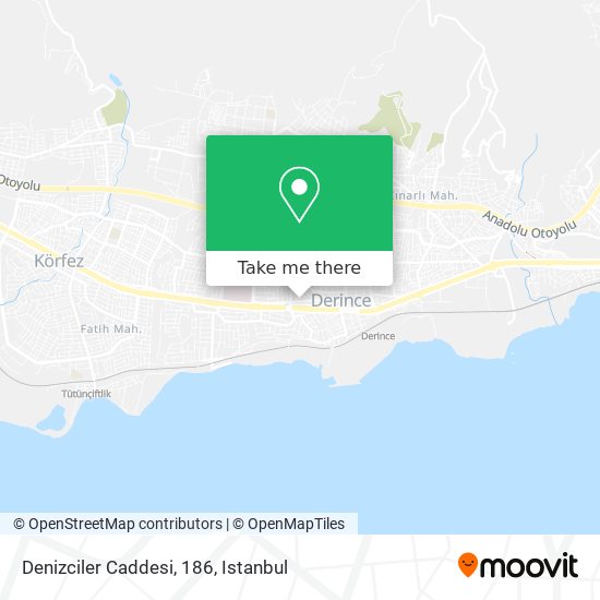 Denizciler Caddesi, 186 map