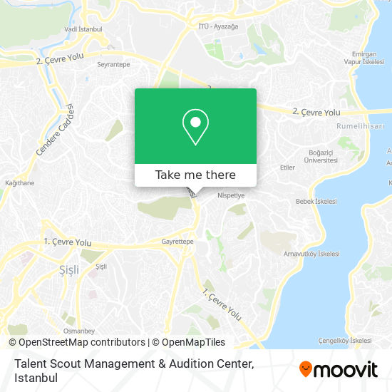 Talent Scout Management & Audition Center map