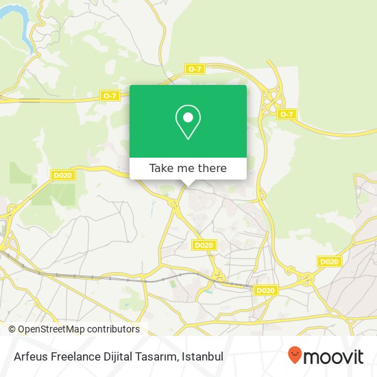 Arfeus Freelance Dijital Tasarım map