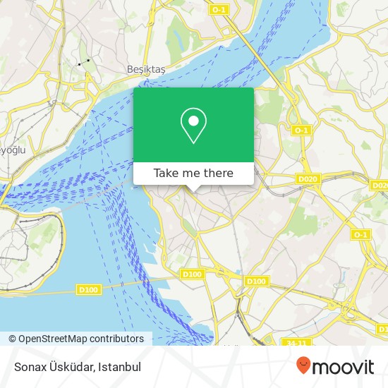 Sonax Üsküdar map