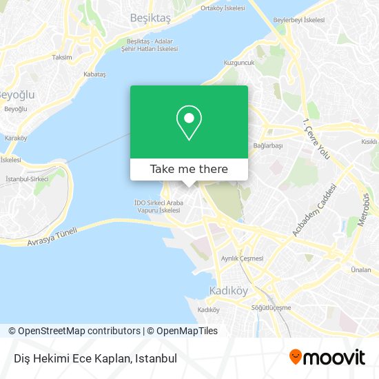 Diş Hekimi Ece Kaplan map