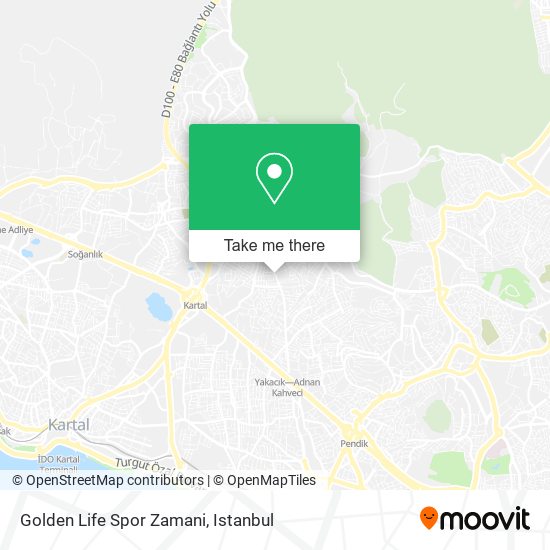 Golden Life Spor Zamani map