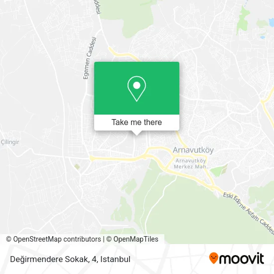 Değirmendere Sokak, 4 map