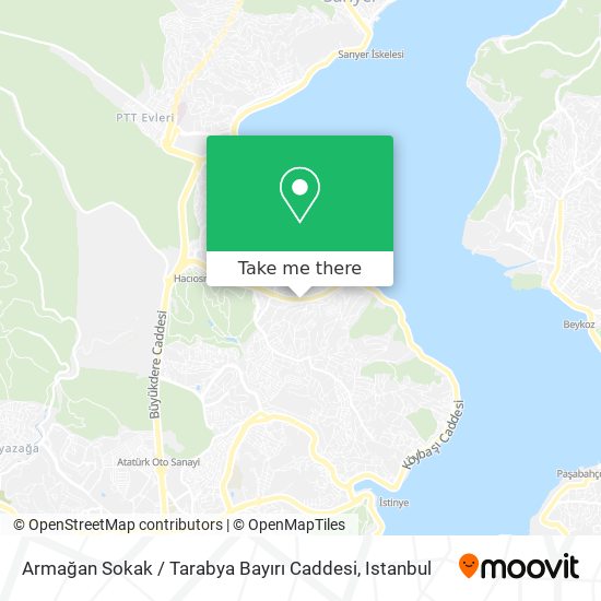 Armağan Sokak / Tarabya Bayırı Caddesi map