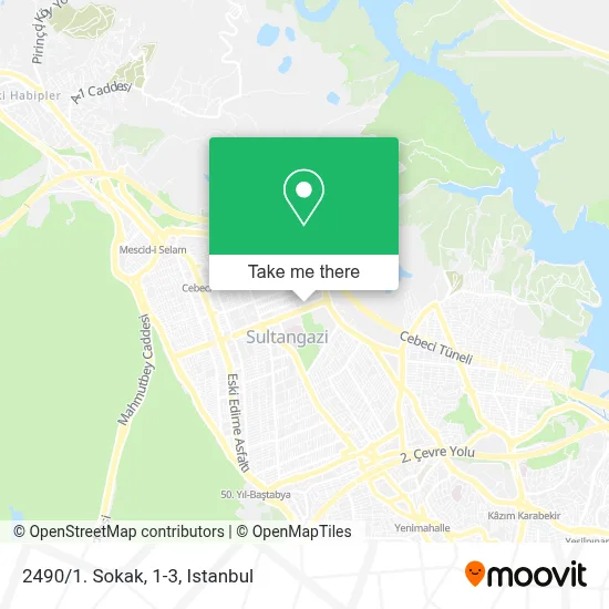 2490/1. Sokak, 1-3 map