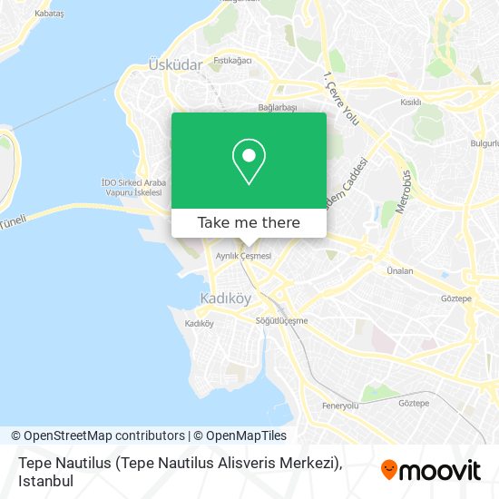Tepe Nautilus (Tepe Nautilus Alisveris Merkezi) map