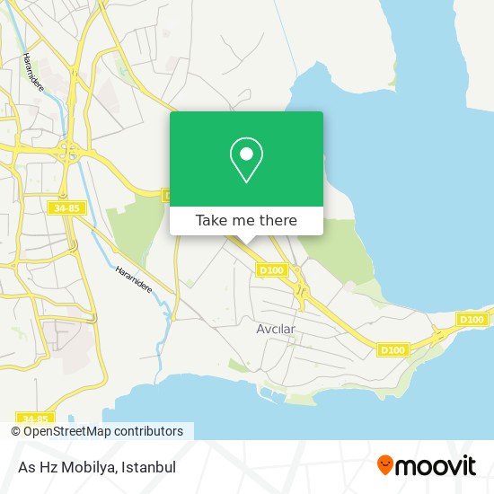As Hz Mobilya map