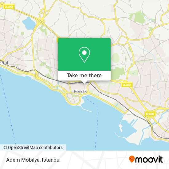 Adem Mobilya map