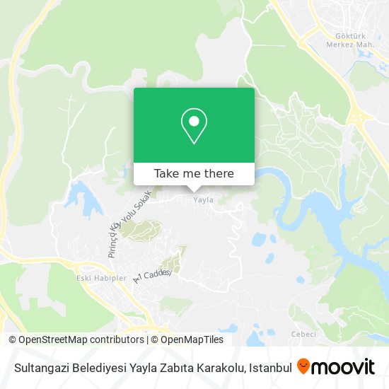 Sultangazi Belediyesi Yayla Zabıta Karakolu map