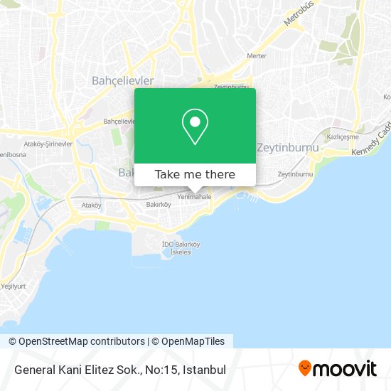 General Kani Elitez Sok., No:15 map
