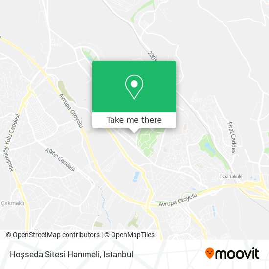 Hoşseda Sitesi Hanımeli map
