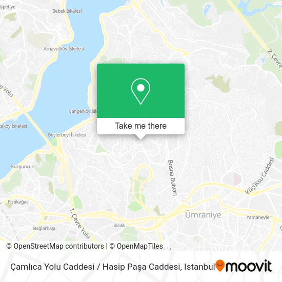Çamlıca Yolu Caddesi / Hasip Paşa Caddesi map