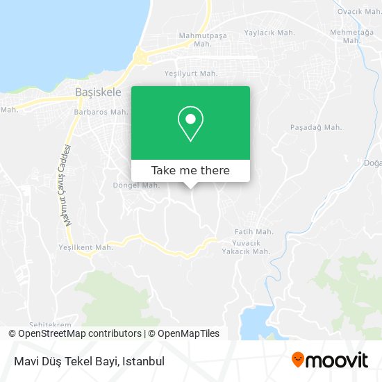 Mavi Düş Tekel Bayi map
