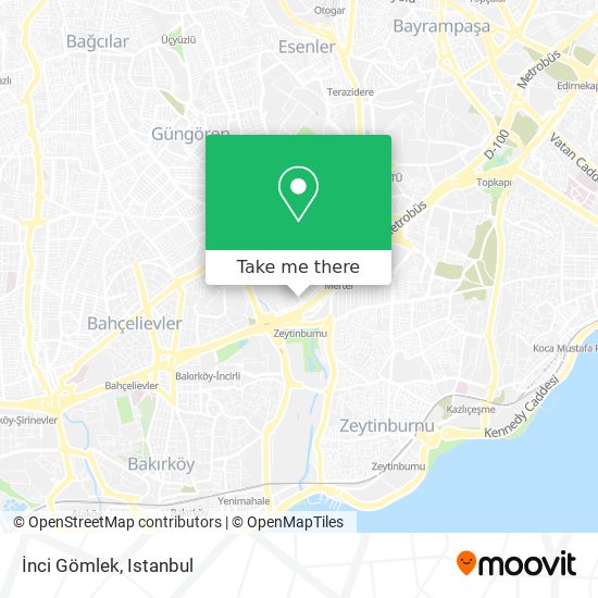 İnci Gömlek map
