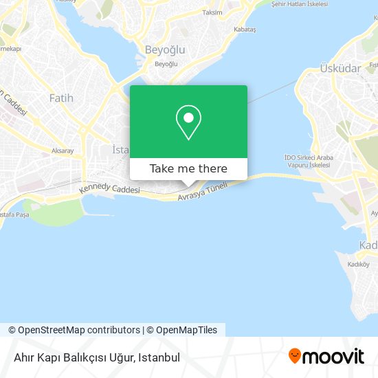 Ahır Kapı Balıkçısı Uğur map