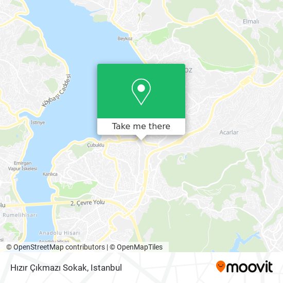 Hızır Çıkmazı Sokak map
