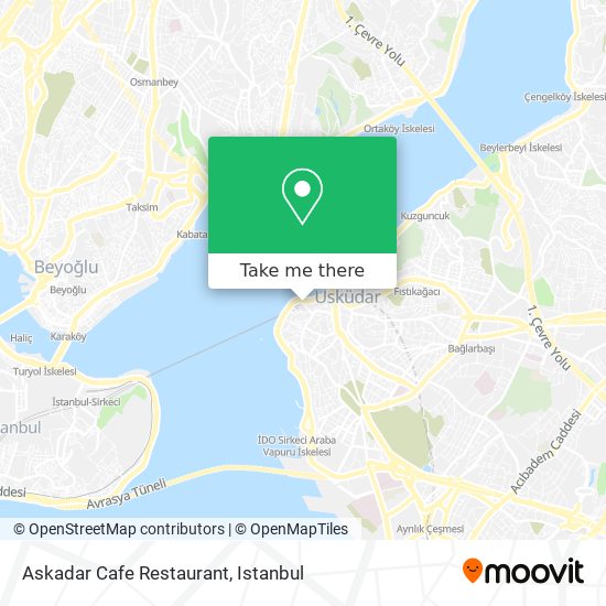 Askadar Cafe Restaurant map