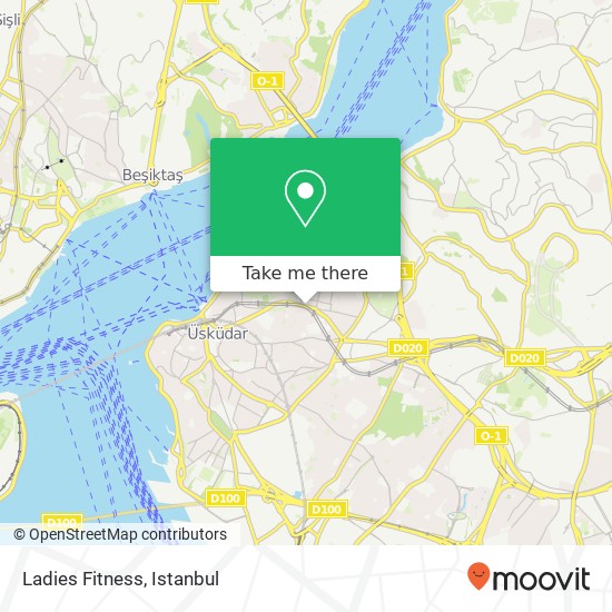 Ladies Fitness map