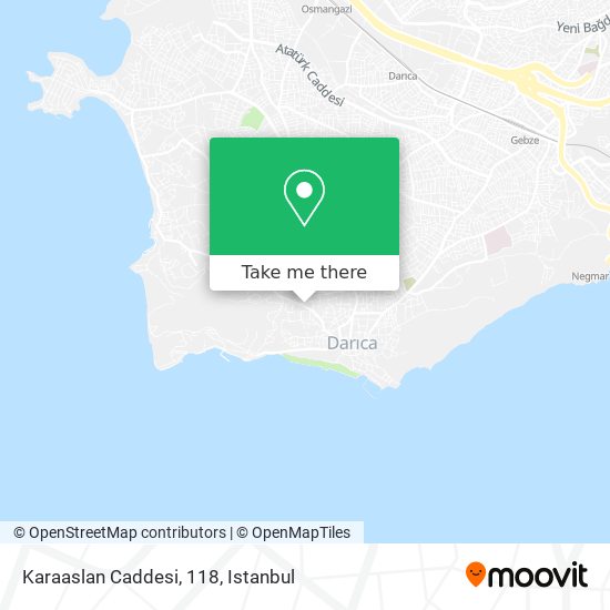 Karaaslan Caddesi, 118 map