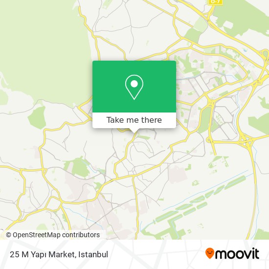 25 M Yapı Market map