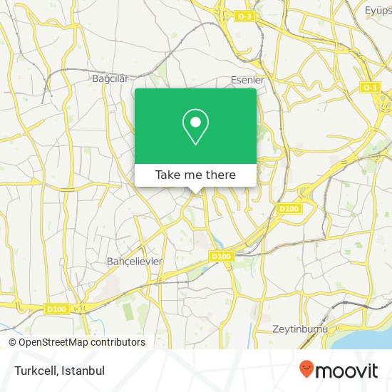 Turkcell map