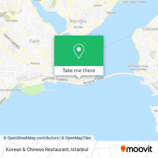 Korean & Chınese Restaurant map